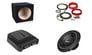 10" Pioneer TS-W106M Subwoofer with Sealed Box + JBL 2-Ch Amplifier + Wire Kit Image 1