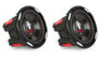 2) Boss P106DVC Subwoofers Image 1