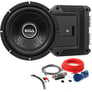 Boss CXX8 600W 8" Subwoofer + JBL Amplifier + Amp kit Package Image 1