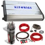 Hifonics Zeus ZXX-1000.4 1000w RMS 4-Ch Car Amplifier Class AB+Amp Kit+Capacitor Image 1