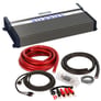 Hifonics BXX2000.1D 2000 Watt RMS Mono Car Amplifier Class D Brutus+Amp Kit Image 1