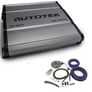 Autotek SS1500.4 4-Channel Car Amplifier + Amp Kit Image 1