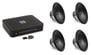 (4) Image Dynamics ID12 D4 V.4 12" Subwoofers + Alpine PDX-M12 1200W Amplifier Image 1