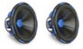 Pair Power Acoustik MOFO-152X 15" 6000 Watt Car Subwoofers Subs Image 1