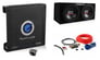 MTX TNE212D 12" 1200W Dual Loaded Car Subwoofers + Box + 1500W Amp + Amp Kit Image 1