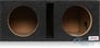 (2) Kicker 43C124 with Ported Dual Enclosure Image 5