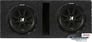 (2) Kicker 43C124 with Ported Dual Enclosure Image 1