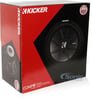 Kicker 12" 2000 Watt 4 Ohm Car Stereo Subwoofer Audio Sub DVC COMPR (Pair) Image 6