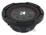 Kicker 8" Dual 1200W CompRT 2 Ohm Shallow Slim Car Subwoofer (Pair) Image 6