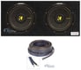(2) Kicker 44CWCS124 12" 1200W Car Subwoofers + Atrend 12DQ Image 1