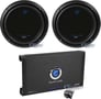 2) PLANET AUDIO AC10D 10" 3000W Car Subwoofers Subs+2600W 2 Channel Amplifier Image 1