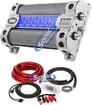 Boss CAP8 Farad Capacitor Cap + 0 Gauge Wiring Kit Image 1