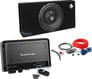 NEW Rockford Fosgate R2S-1X12 12" 500W Subwoofer + Mono Amp + Premium Amp Kit Image 1