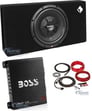 Rockford Fosgate R2S-1X12 12" 500W Subwoofer + 1100W Amp + Premium Amp Kit Image 1