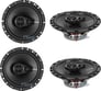 Rockford Fosgate R169X3 6x9" 260W 3 Way + R165X3 6.5" 3 Way Car Speakers Coaxial Image 1
