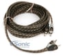 2) Rockford Fosgate RFI-16 16' Ft Twisted 2 Ch RCA Car Audio Signal Cables RFI16 Image 2