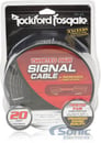 Rockford Fosgate RFI-20 20' Ft 2 Ch RCA Car Audio Signal Cables RFI20 (4 Pack) Image 3