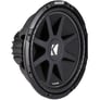 Kicker C12-4 (43C124) Comp 12" Comp12 Car Subwoofer+DXA125.2 Amplifier + Amp Kit Image 5