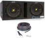 (2) Kicker 44CWCS124 with Ported Dual Enclosure Image 1