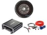 Kicker CompRT CWRT81 (43CWRT81) + Kicker 46CXA400.1 Amp + Free Amp Kit Image 1