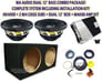 MA Audio Dual 12" QS Complete Bass Package w/ BONUS AMP KIT! Image 1