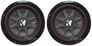(2) Kicker 43CWRT101 COMPRT10 10" 1600 Watt Car Audio Subwoofers Subs CWRT10-1 Image 1