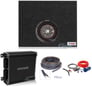 Kicker 43CWRT81 COMPRT8 8" 600W Car Subwoofer+Mono Amplifier+Amp Kit+Sealed Box Image 1