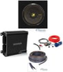Kicker 44CWCD104 10" Sub + Kicker 43CXA300.1 + Free Sealed Enclosure and Amp Kit Image 1