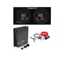 Sub Kit Car Subwoofer Audio Package Mono Amplifier 1200W Full Amp Premium Set Image 1