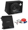 Rockford Fosgate Prime R1-1X10 400W + Amplifier & Amp Kit Image 1