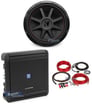 Kicker 43CVR152 COMPVR 15" 1000 Watt Car Subwoofer Sub+Mono Amplifier+Amp Kit Image 1