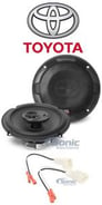MTX 6.5" Front Factory Speaker Replacement Kit For 2003-2008 Toyota Corolla Image 1