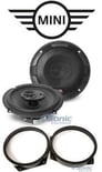 MTX 6.5" Front Factory Speaker Replacement w/ Adapters For 2002-2008 Mini Cooper Image 1