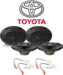 6x9" MTX Front+Rear Factory Speaker Replacement Kit For 2002-2006 Toyota Camry Image 1