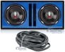 (2) Boss Audio P126DVC 12" 4600 Watt Car Subwoofers + Vented Sub Enclosure Image 1