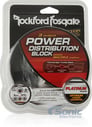 4) ROCKFORD FOSGATE RFD4 0/1/4-Gauge Ga Car Audio Distribution Blocks 1-In 3-Out Image 4