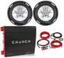 2 Sound Storm SLR8DVC 2000 Watt 8" 4-Ohm DVC Car Subwoofers+Mono Amplifier+Amps Image 1