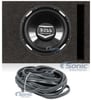 Boss Audio Armor AR12D 12" 2400 Watt Car Subwoofer With Vented Sub Enclosure Box Image 1