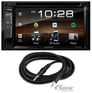 Kenwood RDD7 7" Car DVD/iPhone/Pandora/USB Bluetooth Player Receiver+Cable Image 1