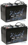 (2) New Kinetik HC2400-BLU Car Power Cell/Batteries High Current KHC2400 Image 1