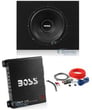 Sound Storm Labs (SSL) SS12 12" 800W Sub + Shallow Box + Amplifier & Kit Image 1