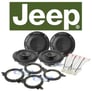 MTX 6.5" Rear Door Speaker Replacement Kit For 1996-1998 Jeep Grand Cherokee Image 1