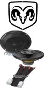 6x9" MTX Front Factory Speaker Replacement Kit For 2006-2008 Dodge Ram 1500 Image 1