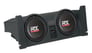 Dual 10" MTX Subwoofers+Enclosure+Amplifier+Wire Kit For 97-06 Jeep Wrangler TJ Image 2