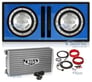 2)NEW BOSS CX122 12" 3000W Car Subwoofers + Sub Box + 1600W Amplifier + Amp Kit Image 1