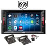 JVC DVD/CD Monitor w/Bluetooth/USB/iPhone/Android For 2012 Ram 1500/2500/3500 Image 1