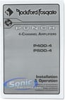 Rockford Fosgate P500-4 Open Box  Image 5