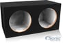 (2) Kicker Comp C104 (43C104) +Mono Amp+Dual Sealed Subwoofer Enclosure+Amp Kit Image 3