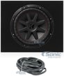 Kicker 43CVR124 COMPVR 12" 800 Watt Subwoofer+Sealed Sub Box Enclosure CVR12-4 Image 1