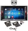 JVC DVD/CD Player Monitor w/Bluetooth/USB/iPhone/Android For 08-09 Dodge Durango Image 1